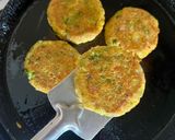 A picture of step 3 of High protein moong daal paneer cutlet.