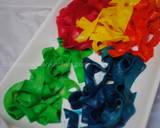 Rainbow spaghetti/pasta#familyfriendly recipe step 9 photo