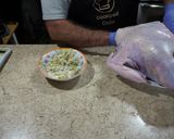 A picture of step 2 of Roasted rosemary turkey.