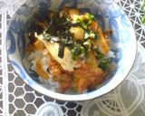 A picture of step 5 of Kid-friendly Pork and Kimchi Stir-fry.