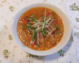 A picture of step 9 of Pressed Barley, Tomato and Bean Stew.
