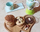 صورة لخطوة 1 من وصفة بان كيك 🥞 بكأس حليب فقط 😍