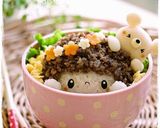 A picture of step 6 of Little Ms. Rice Bowl.