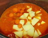 Foto del paso 4 de la receta: Alubias pintas con patatas, Zanahoria y guisantes en cookeo