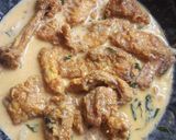 Gambar langkah 5 resipi Ayam Buttermilk.