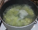 A picture of step 1 of Crispy Lemon Herb Roasted Potatoes.