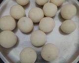 A picture of step 6 of Suji gulab jamun.
