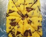 A picture of step 8 of Crispy Chocolate Scones Made with Pancake Mix.