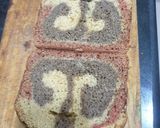 A picture of step 17 of Heart layered sponge cake.