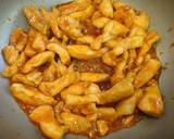 Stir-fried Juicy Chicken Breast with Barbecue Sauce recipe step 4 photo