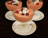 A picture of step 5 of Cranberry Mousse.