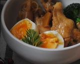 A picture of step 5 of Chicken Wing and Konnyaku Stewed in Vinegar.