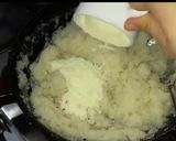 A picture of step 1 of Coconut laddoo.