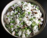 A picture of step 10 of Easy Chirashi-zushi with Edamame.