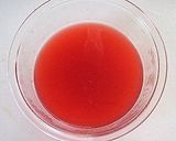 A picture of step 6 of Pink Hued Apple Jam using Red Gold Apples.
