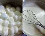 A picture of step 3 of Simple Black Tea Mousse with Marshmallows.