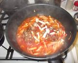 A picture of step 8 of Extremely Easy! Hamburger Steaks Simmered in Ketchup Sauce.