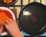 A picture of step 13 of Michoacan-Style Enchiladas / Red Potato Enchiladas.