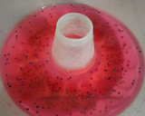 Foto langkah ke 3 dari resep Pudding kemerdekaan (leci susu).