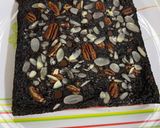 Gambar langkah 6 resipi Keto brownies.