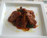 A picture of step 11 of One Pan Cooking! Easy Pork Stewed in Tomato.