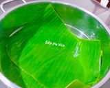 Hình bước làm 1 của món Bánh tráng kẹp bánh ít nhân tôm thịt