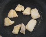 A picture of step 3 of Colorful Cod Fillets Sauteed and Steamed with Consommé and Butter.