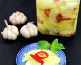 Hình bước làm 3 của món Đu Đủ Tỏi Ngâm Giấm