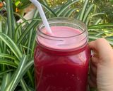 Hình bước làm 2 của món Nước ép màu ruby củ quả 🍠 🍎 🥒 🥕