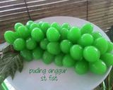 Foto langkah ke 4 dari resep Puding bentuk anggur.