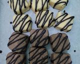 Foto langkah ke 6 dari resep Assorted Cubes Cookies (Eggless).