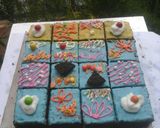Foto langkah ke 8 dari resep Brownies Kukus full Toping.