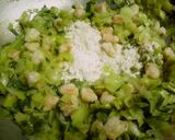 Foto del paso 2 de la receta Hojaldre de puerros y langostinos
