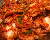 Hình bước làm 7 của món Kimchi cải thảo - công thức maangchi