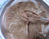 A picture of step 9 of Oil Free, Easy Rich Chocolate Gateau.