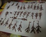 A picture of step 5 of Ladybirds Cocopop Chocolate Reindeers.