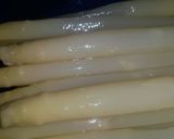 A picture of step 1 of Sig's Asparagus, Almond and Cheese Bake.
