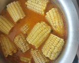 A picture of step 3 of Maize stew#ThemeChallenge.