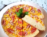 Foto langkah ke 7 dari resep Pizza Teflon JAKEJU (Jagung Keju).