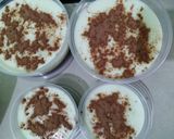 Foto langkah ke 7 dari resep Pudding brownis vla susu yummii anak anak pasti suka.