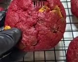 صورة لخطوة 4 من وصفة كوكيز ريد فلفيت 🍪😋