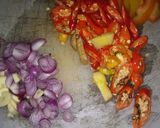 Foto langkah ke 3 dari resep Tumis kacang panjang dan udang.