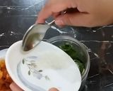 A picture of step 8 of Plum sauce in two different way.