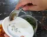 A picture of step 8 of Plum sauce in two different way.