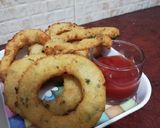 A picture of step 9 of Potato and garlic rings.
