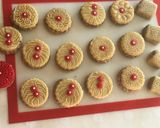 A picture of step 5 of Almond pastries dussehra.
