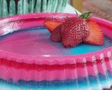 عکس مرحله 2 از دستور ژله چند رنگ انار و بلوبری