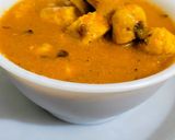A picture of step 9 of Gatte ki sabzi (without onion, garlic).