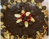 A picture of step 7 of No bake Chocolate biscuits Cake.