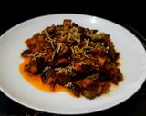 Foto langkah ke 3 dari resep Terong Balado Teri Pedas Manis.